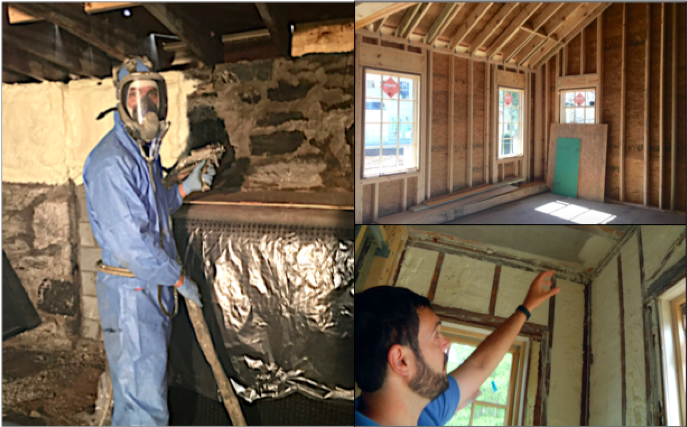 Spray foam, advanced framing, and pre-drywall inspection